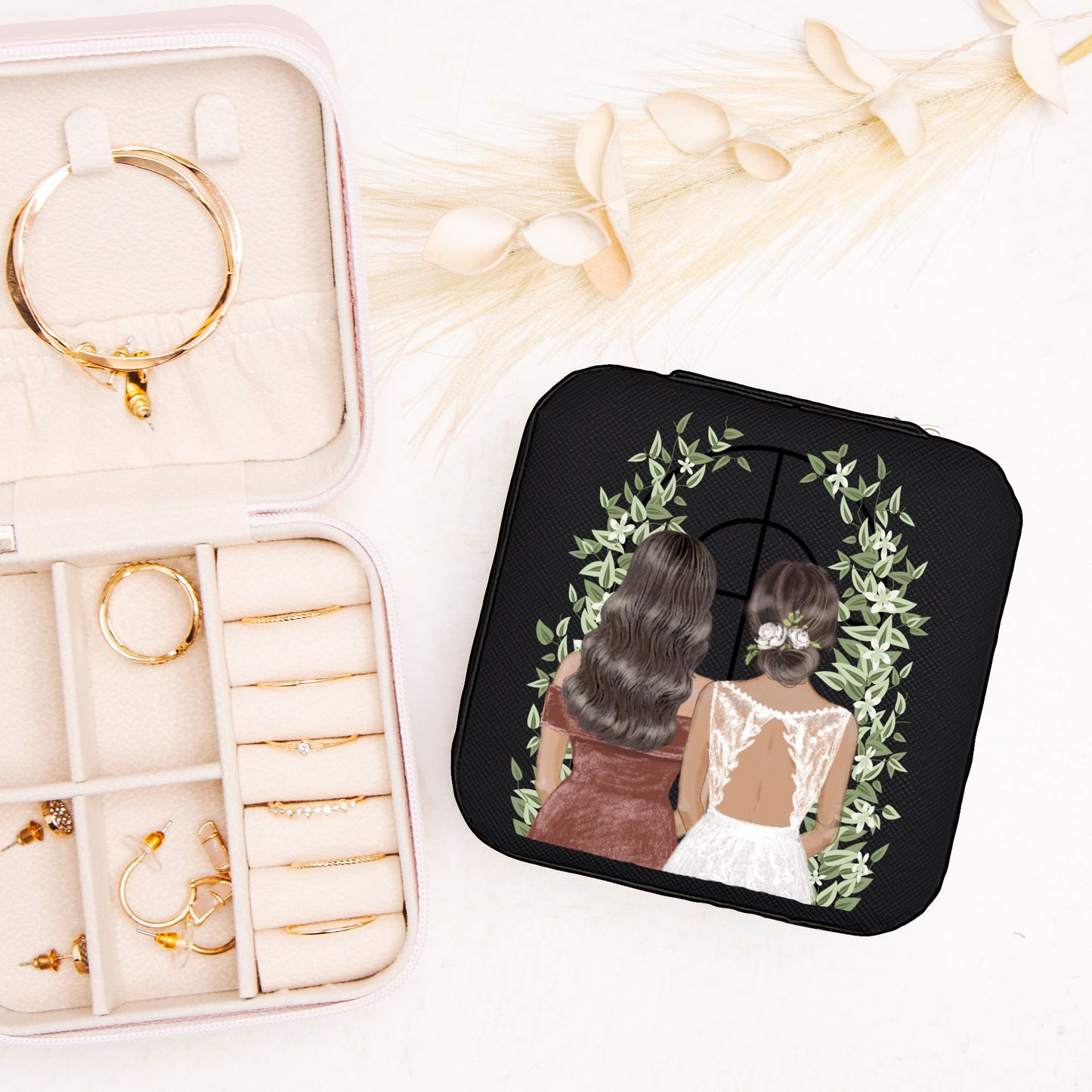 Bridesmaid #1 Jewelry Travel Case