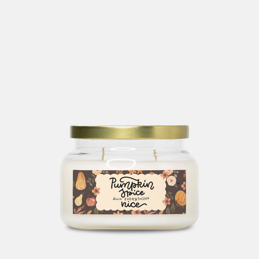 Everything Nice Candle Apothecary Jar Double Wick