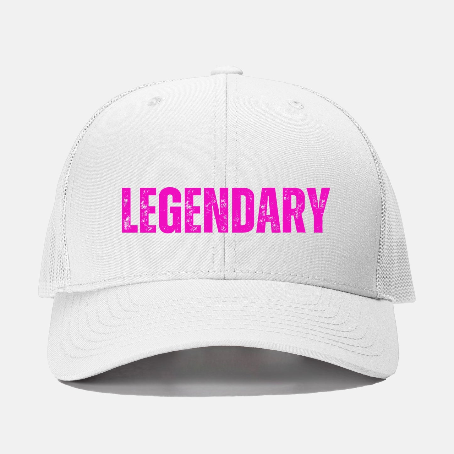 Pink Legendary Retro Trucker Hat