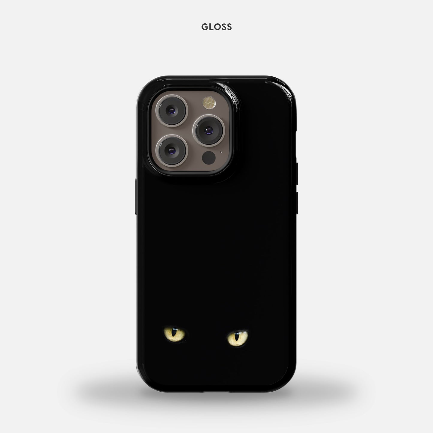 Black Cat iPhone 14 Pro MagSafe Tough Case