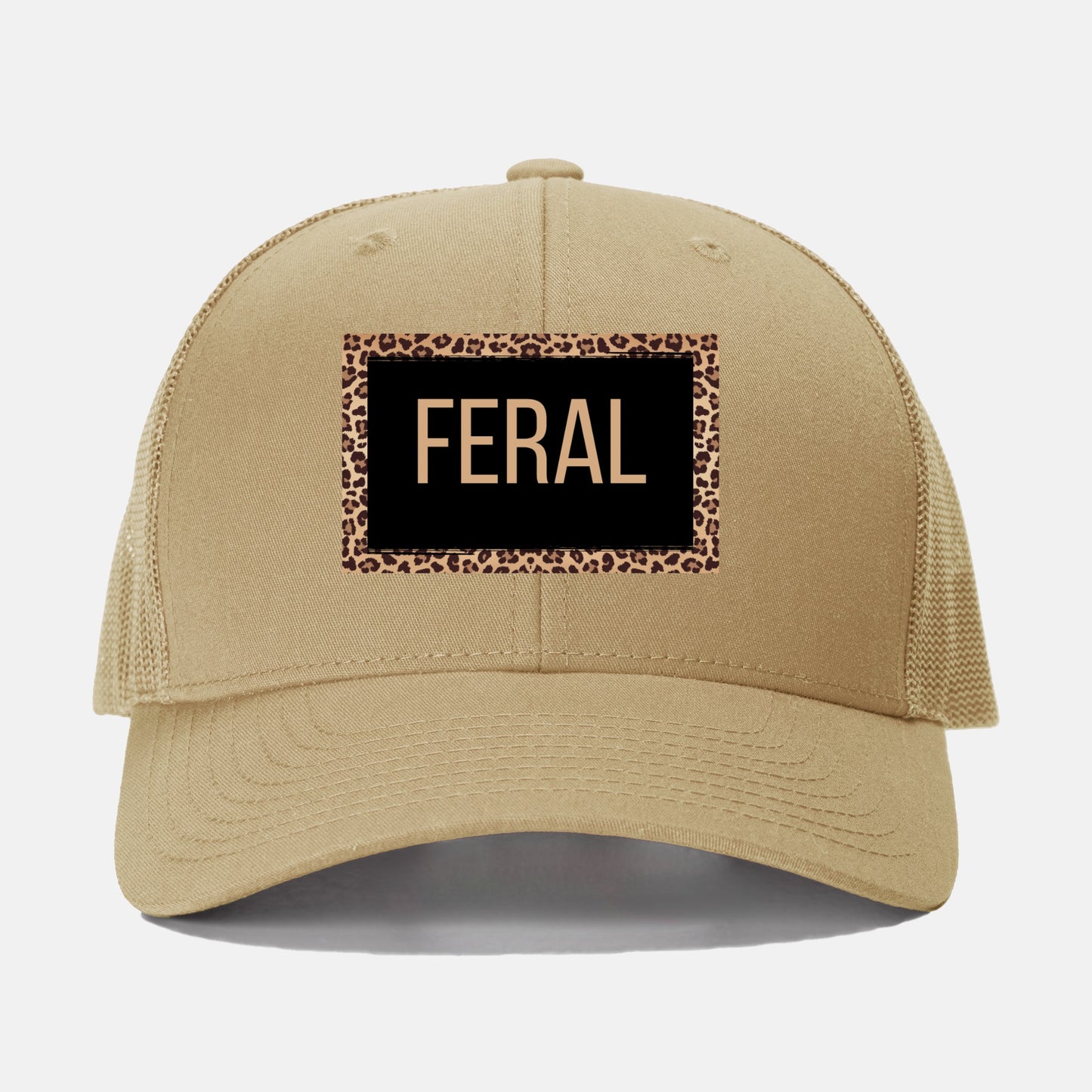 Feral Leopard Retro Trucker Hat