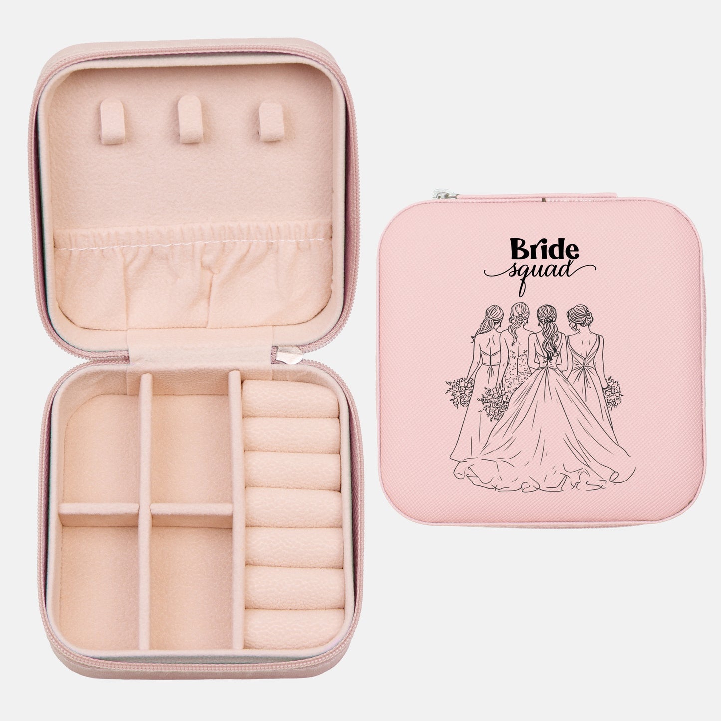 Bride Squad Jewelry Travel Case