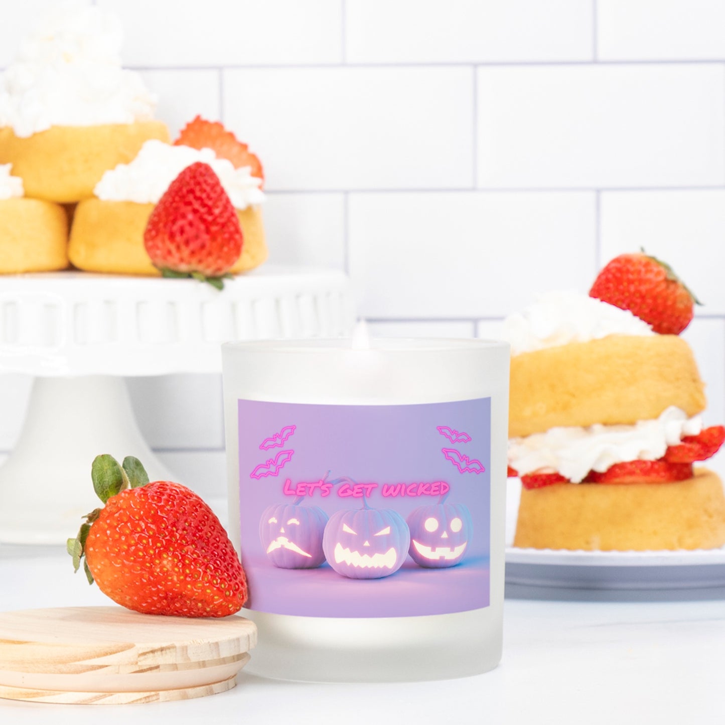 Limited Edition 9oz Pink Wick Wicked Candle