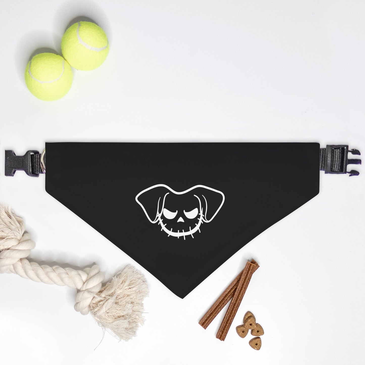 Jack O Pup Naughty Collar Pet Bandana (LG & XL)