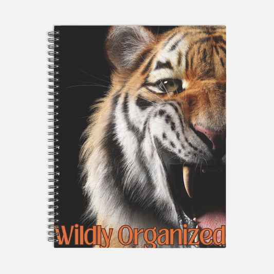 Wildly Organized Notebook Softcover Spiral 8.5 x 11