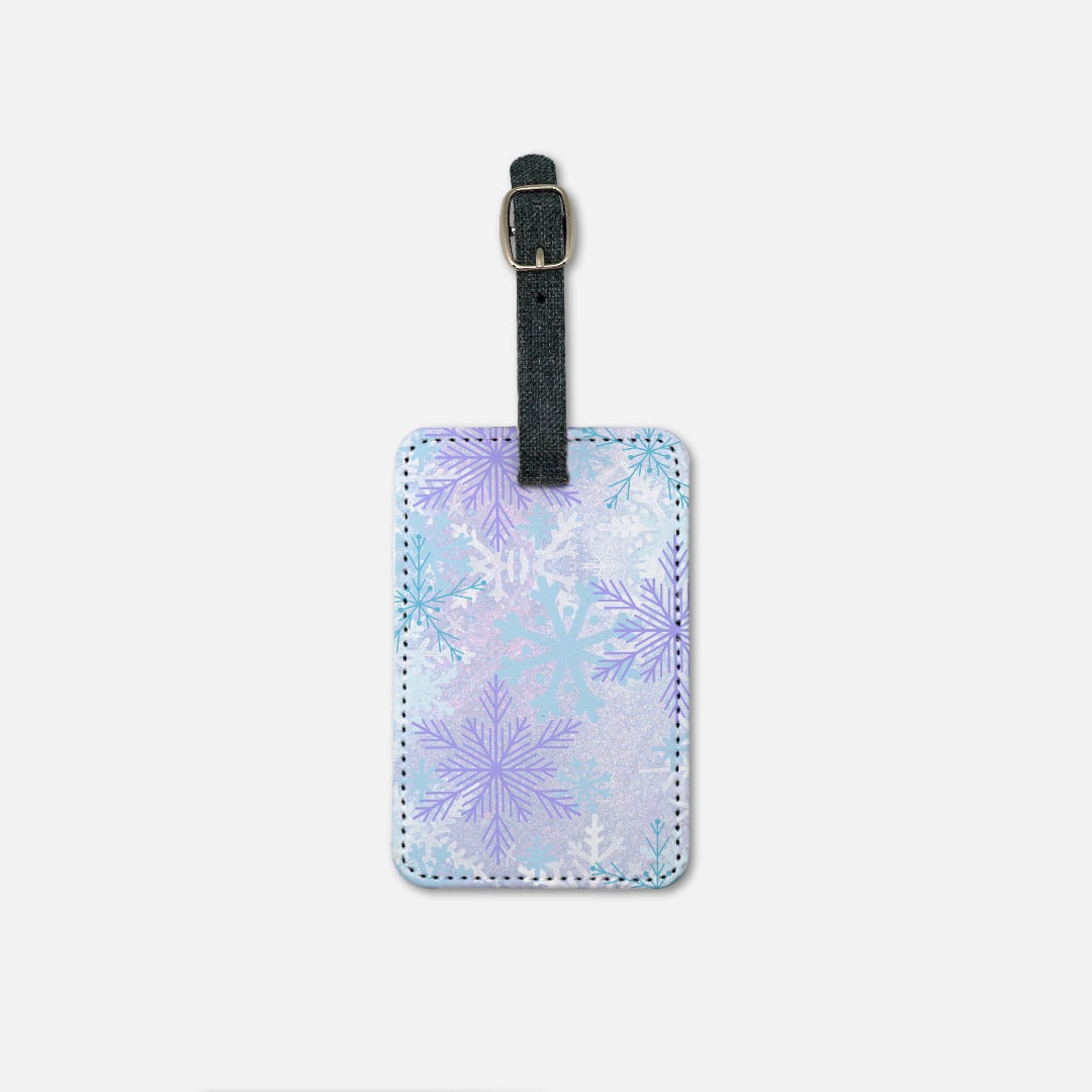 Snowflake Luggage Tag w/Buckle