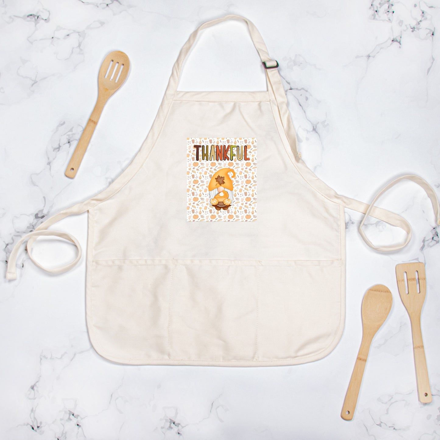 Thankful Gnome Apron