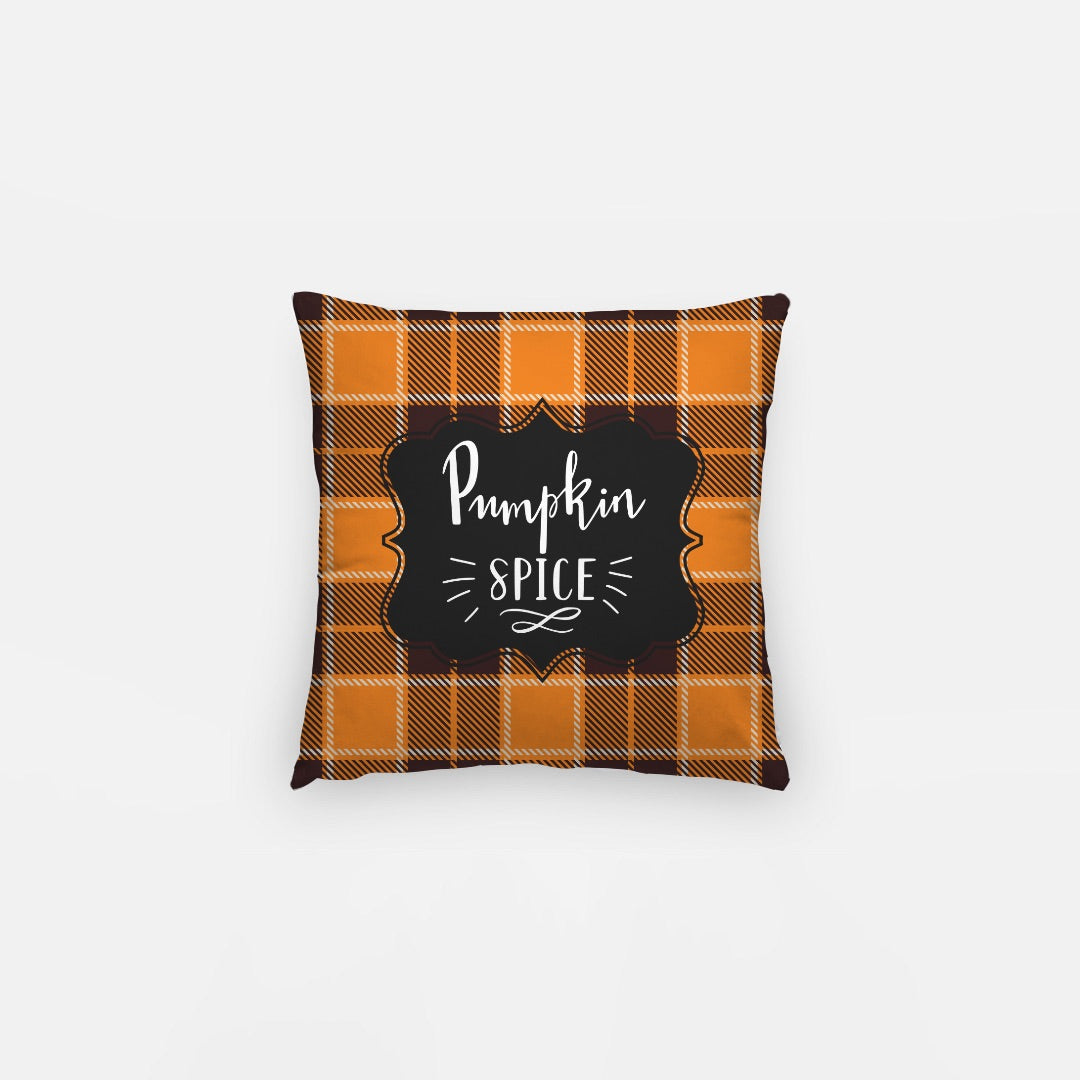 Pumpkin Spice Artisan Pillow Case 12 Inch