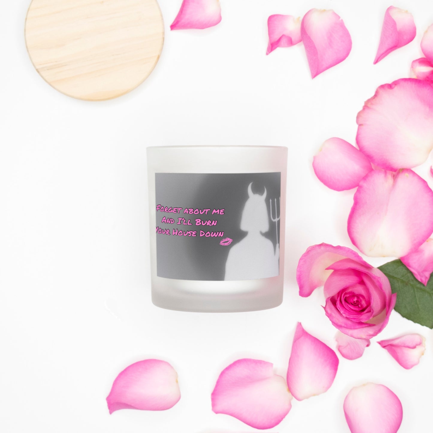 Limited Edition 9oz Pink Wick Forget Me Not Candle