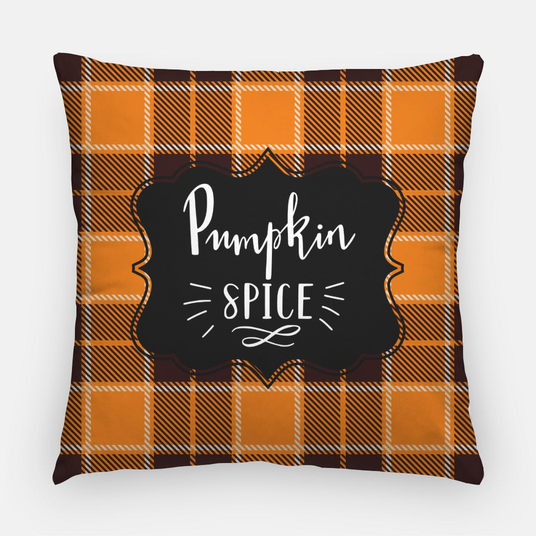 Pumpkin Spice Artisan Pillow Case 22 Inch