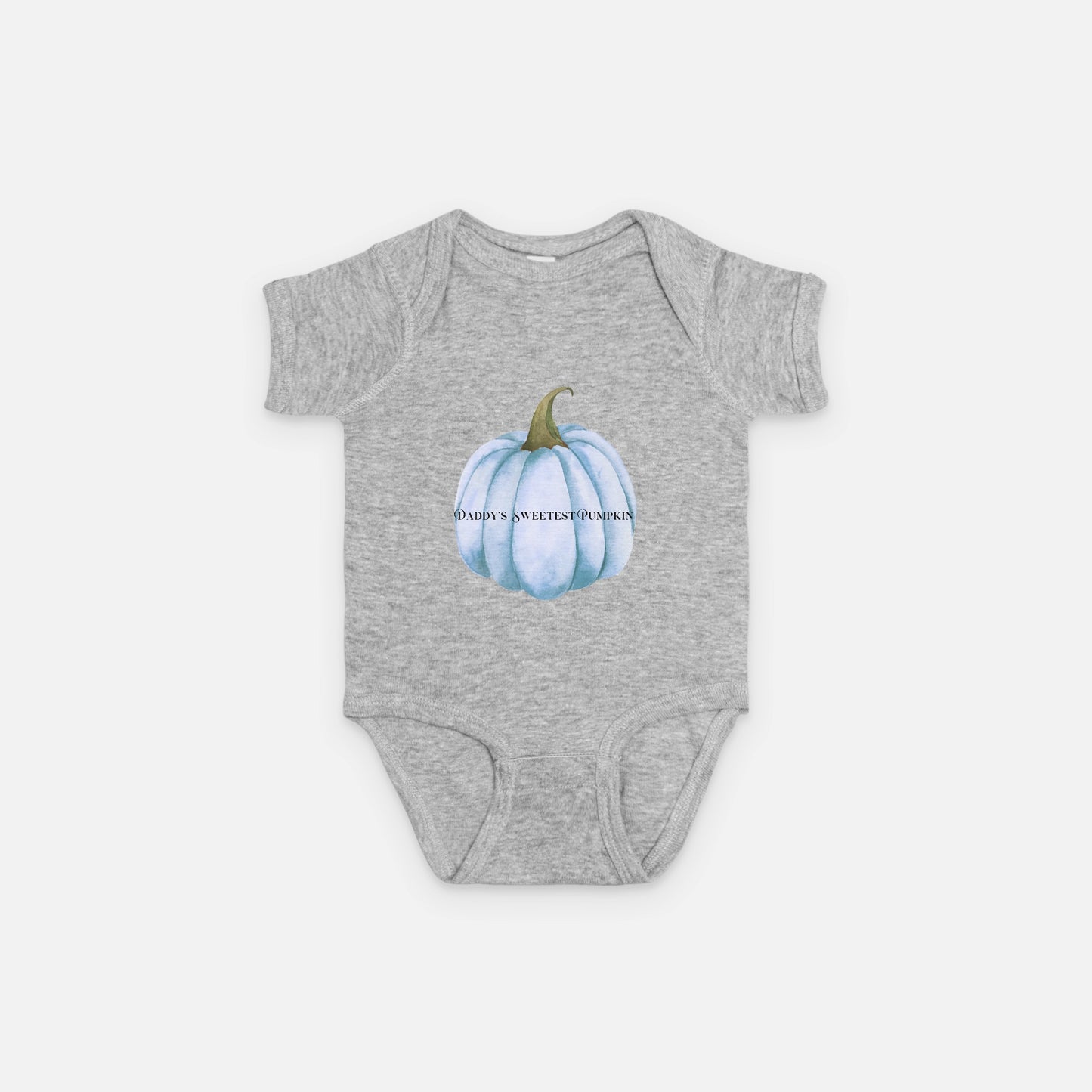 Daddy’s Pumpkin Blue Baby One Piece Rabbit Skins