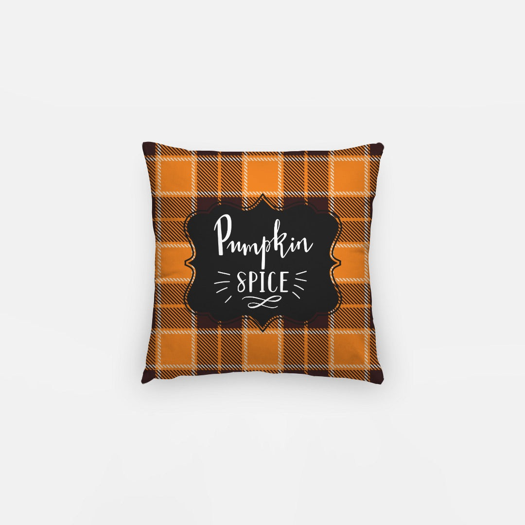 Pumpkin Spice Artisan Pillow Case 12 Inch