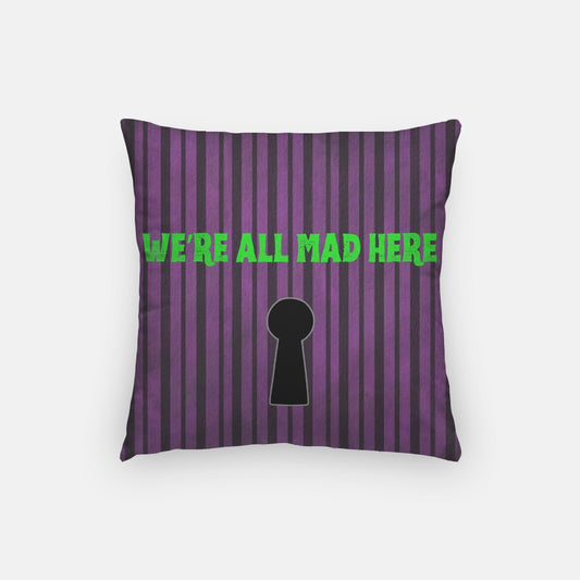 Mad Halloween Artisan Pillow Case 16 Inch