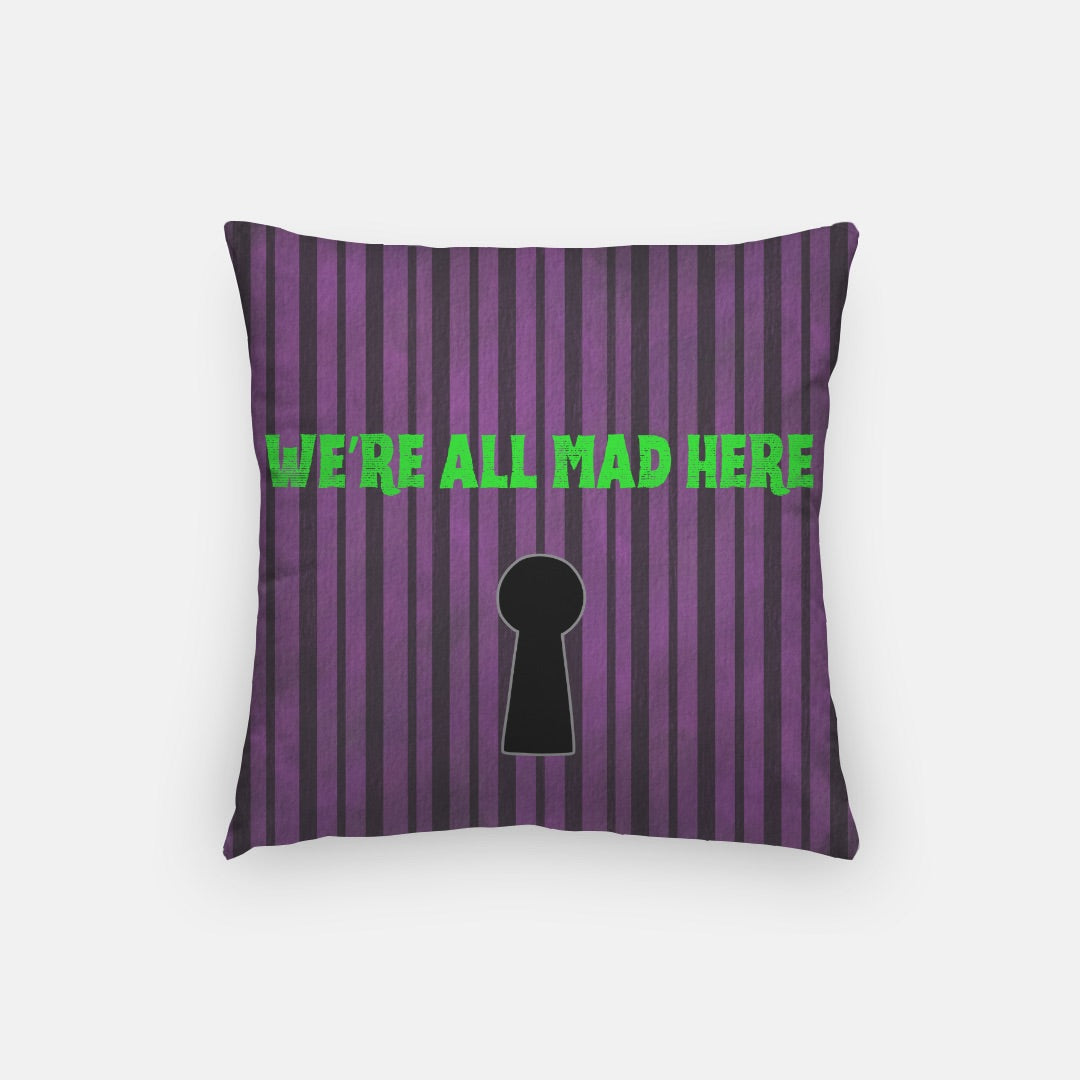 Mad Halloween Artisan Pillow Case 16 Inch