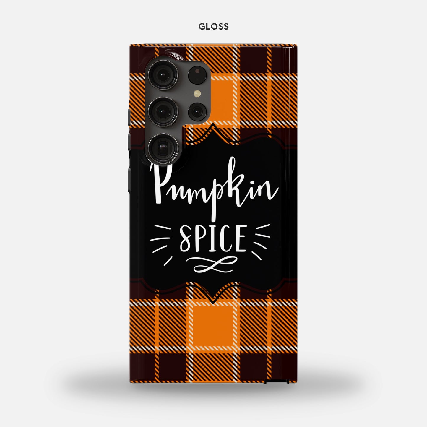 Pumpkin Spice Samsung Galaxy S23 Ultra Tough Case