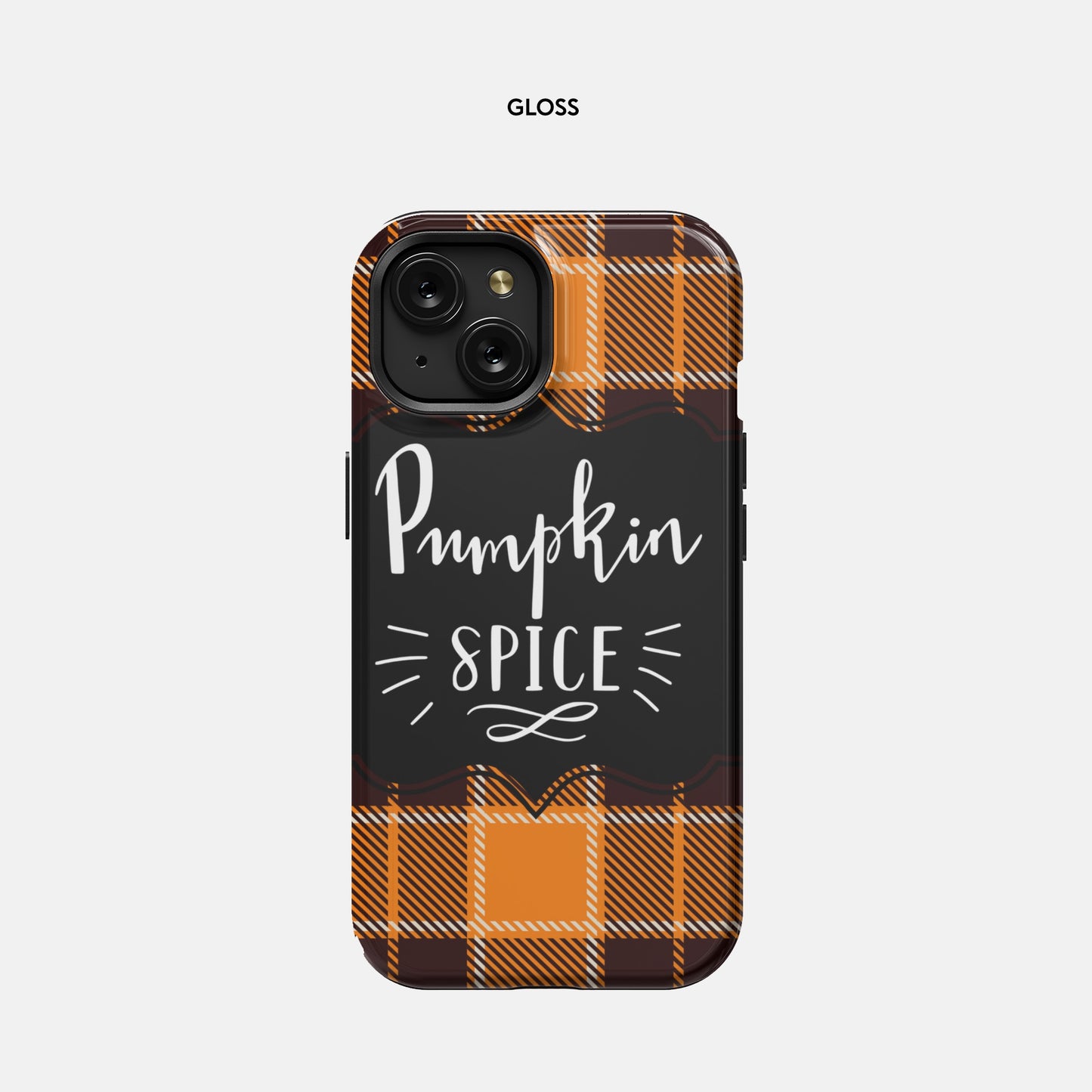 Pumpkin Spice iPhone 15 Tough Case