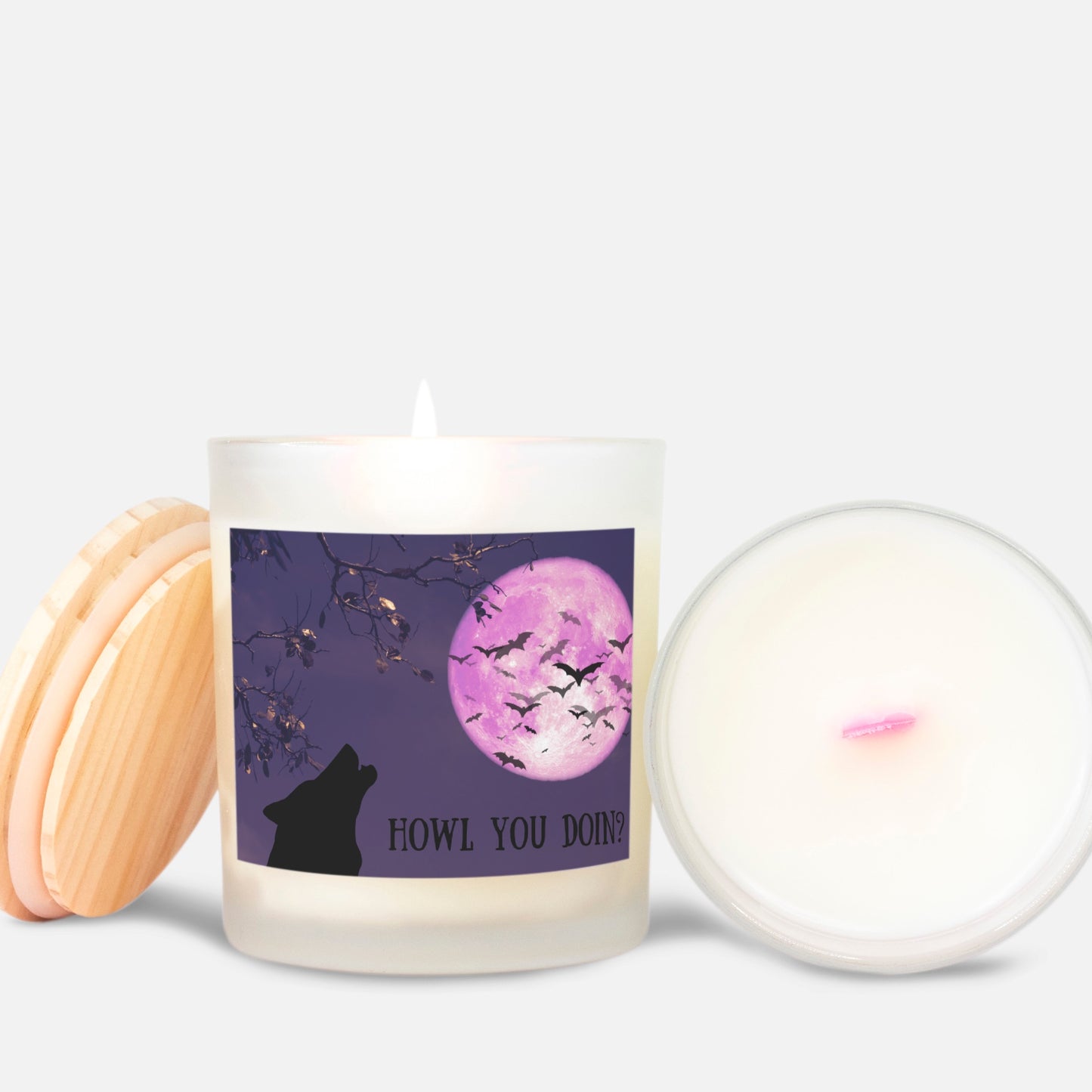 Limited Edition 9oz Pink Wick Howl Candle