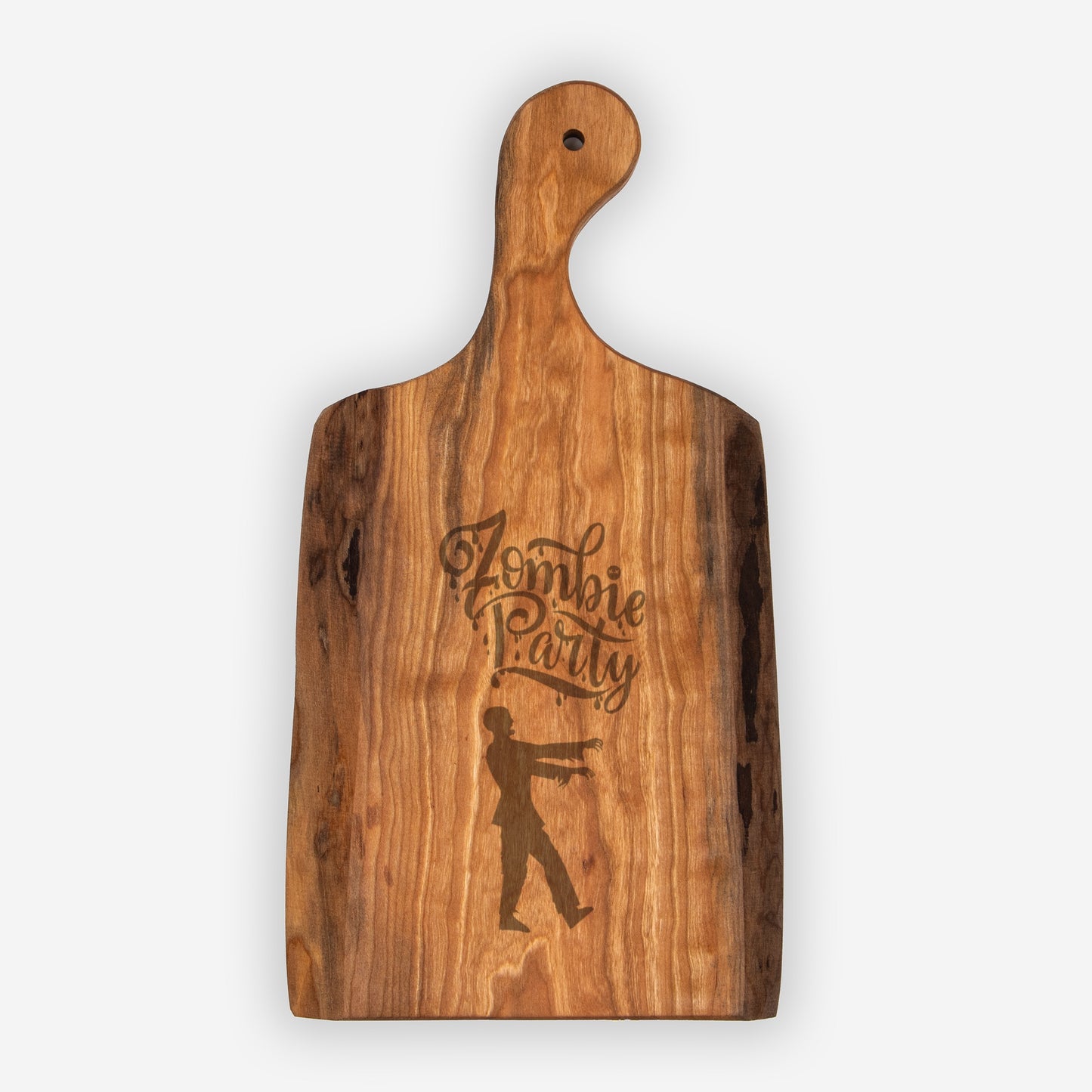 Zombie Party Live Edge Artisan Wood Serving Board