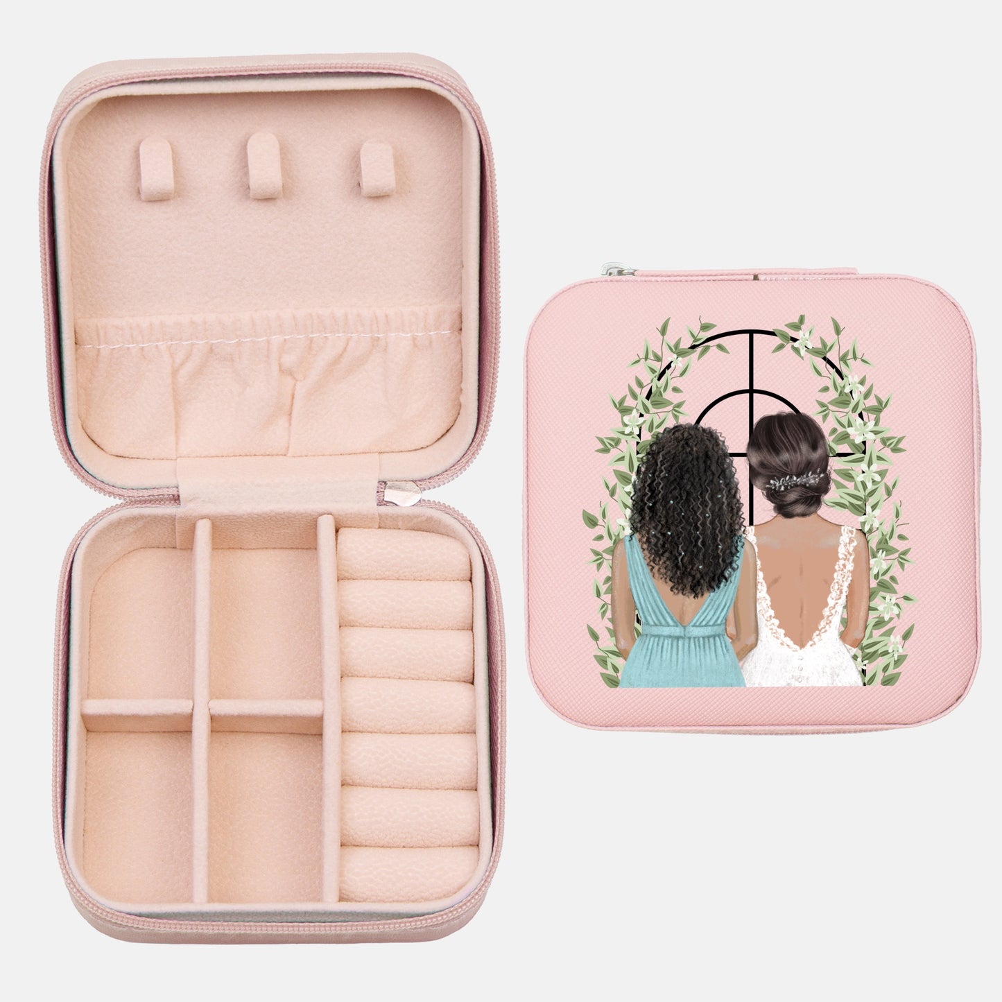 Bridesmaid #4 Jewelry Travel Case