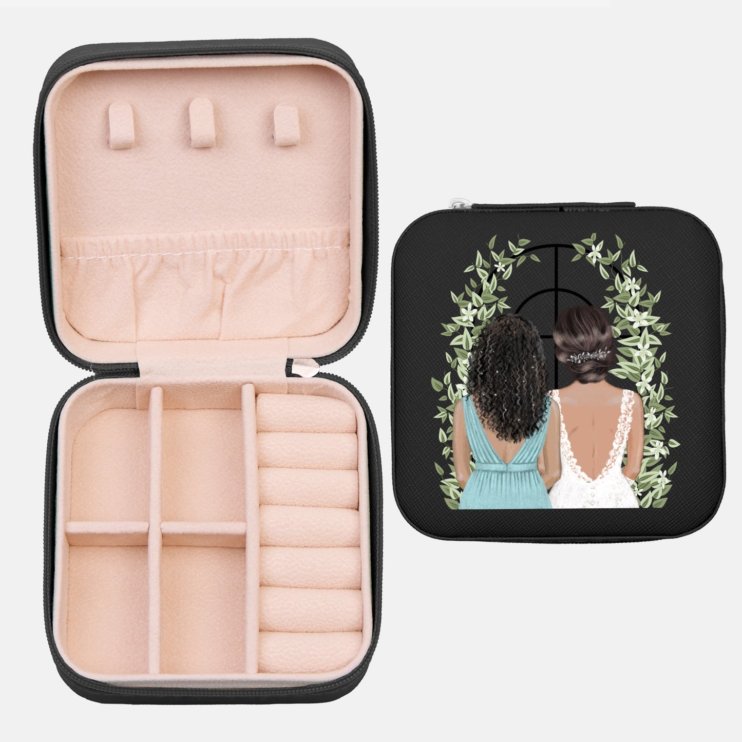 Bridesmaid #4 Jewelry Travel Case