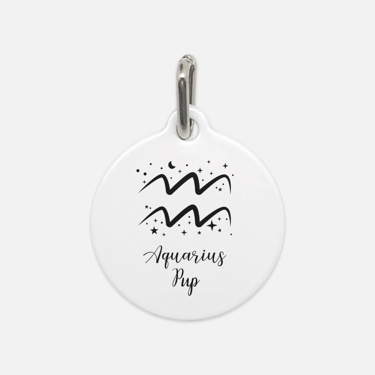 Aquarius Pup Pet Tag