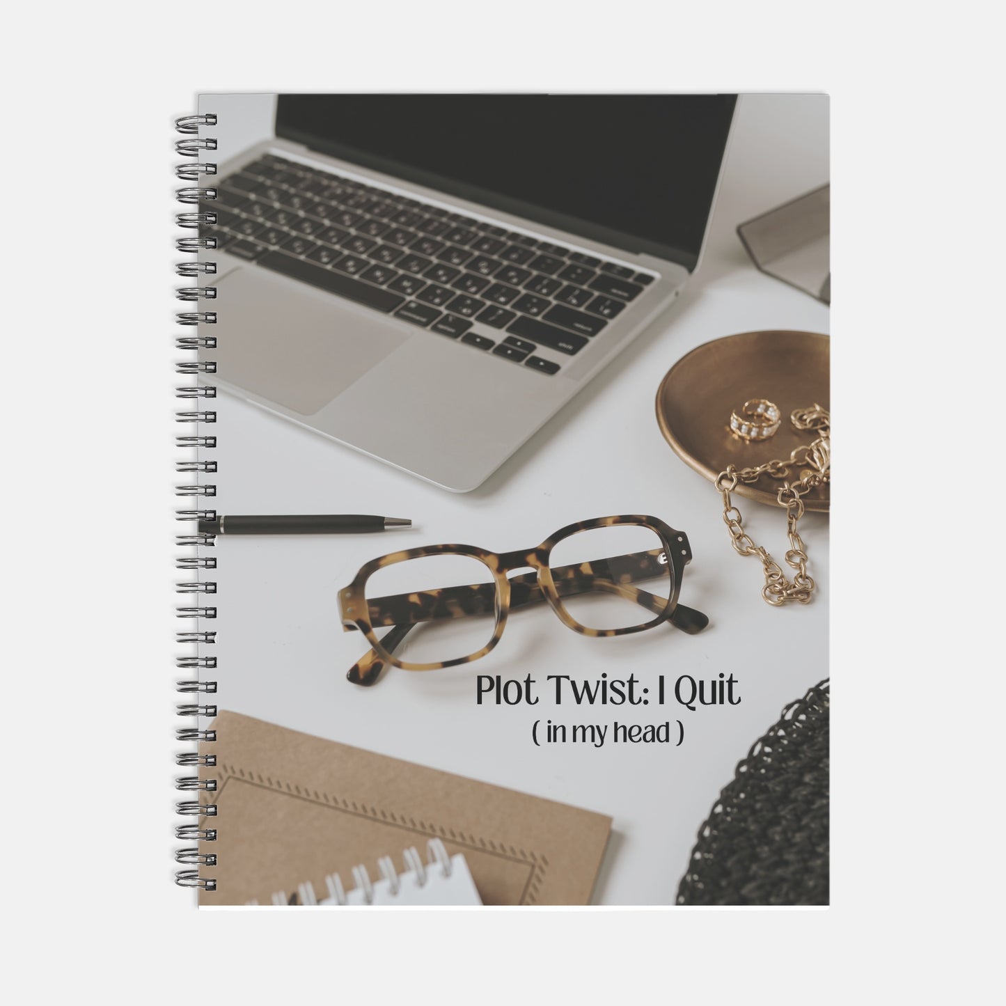 I Quit Planner Hardcover Spiral 8.5 x 11