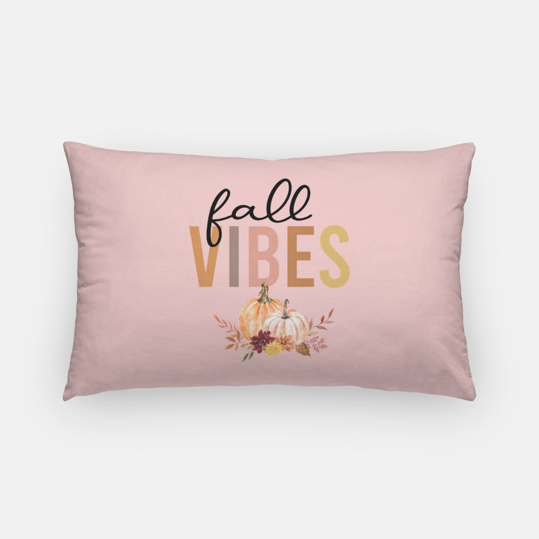 Fall Vibes Artisan Pillow Case Lumbar