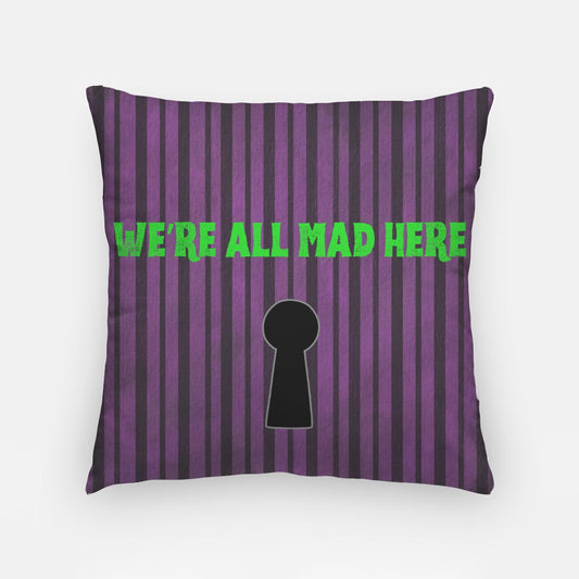 Mad Halloween Artisan Pillow Case 18 Inch