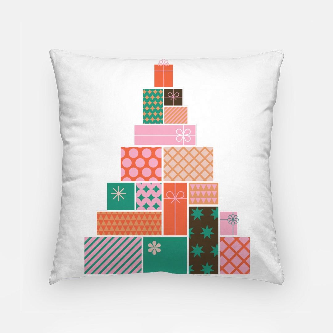 Pink Merry Christmas #2 Artisan Pillow Case 18 Inch