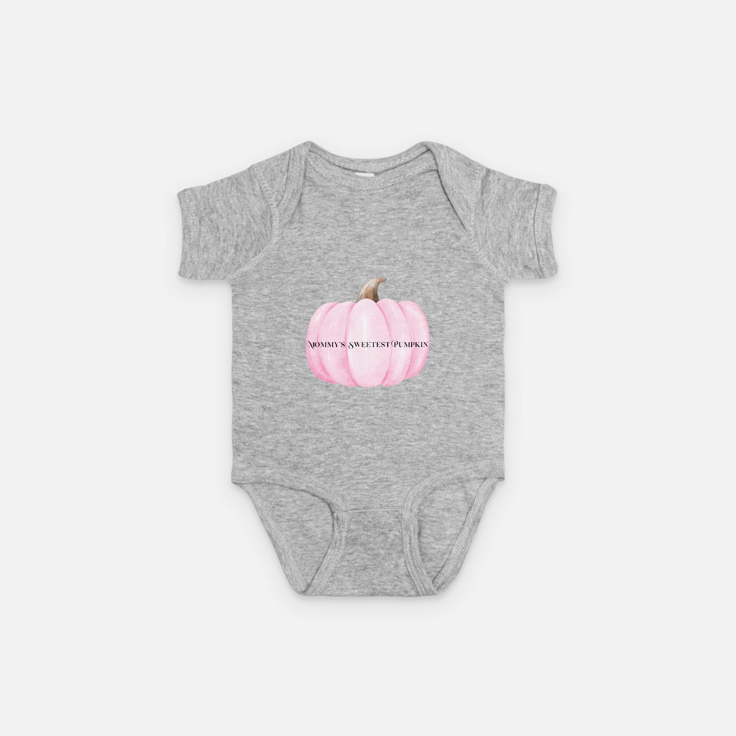 Mommy’s Pumpkin Pink Baby One Piece Rabbit Skins