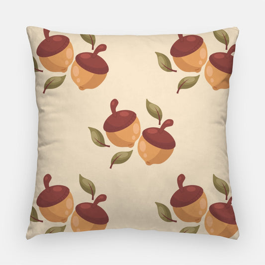 Acorns Artisan Pillow Case 22 Inch