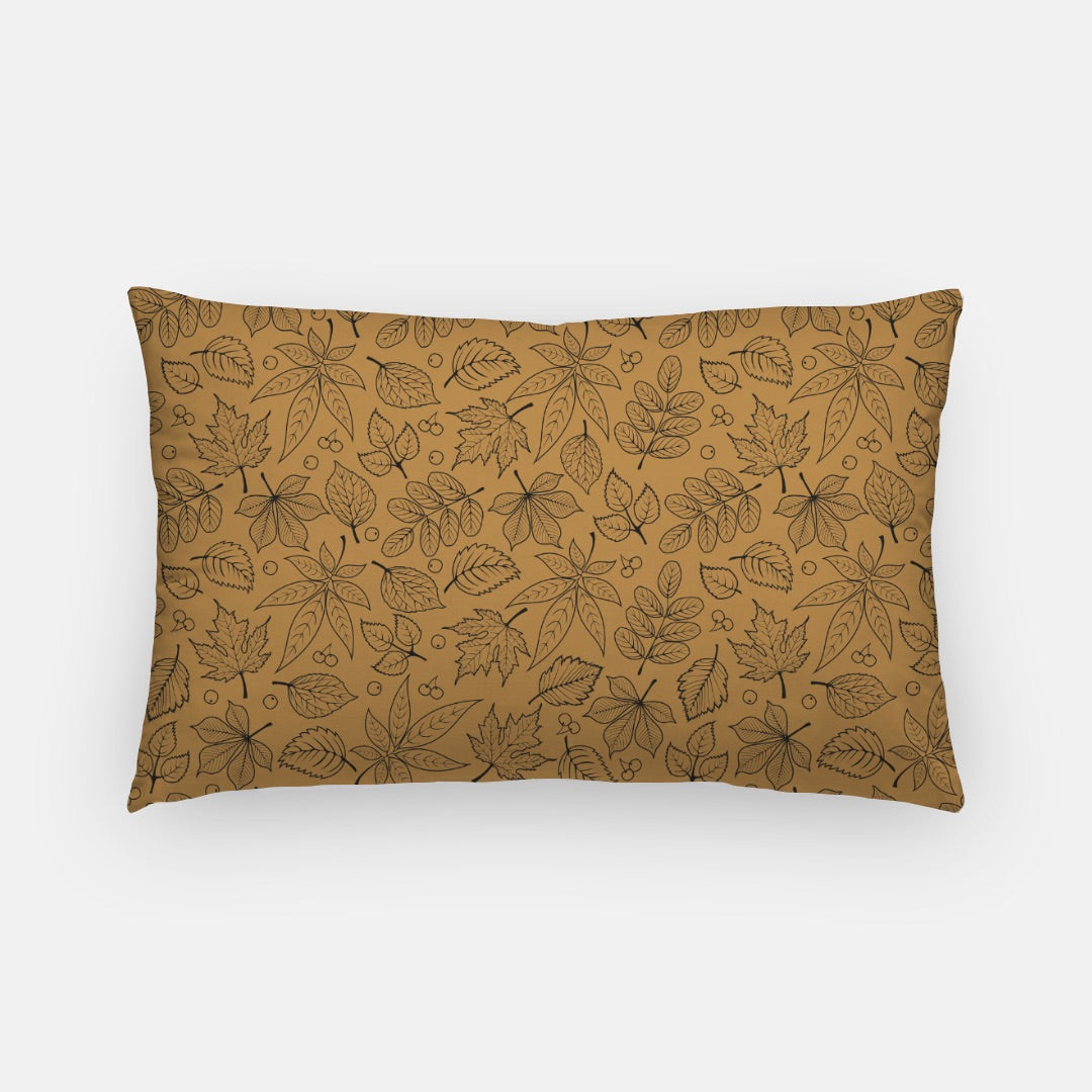 Autumn Pattern Artisan Pillow Case Lumbar