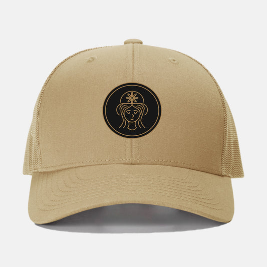 Virgo Retro Trucker Hat Yupoong 6606