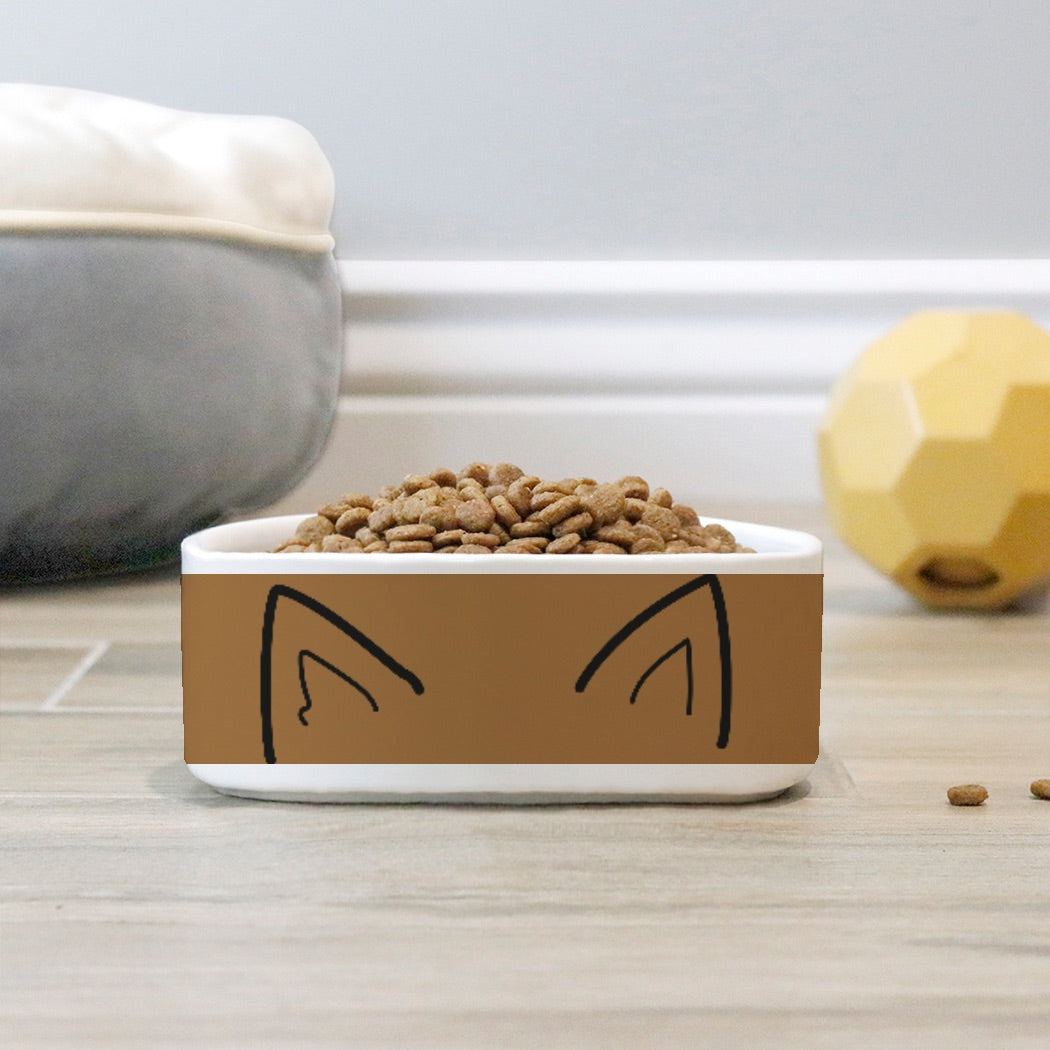 kitty Ears Pet Bowl