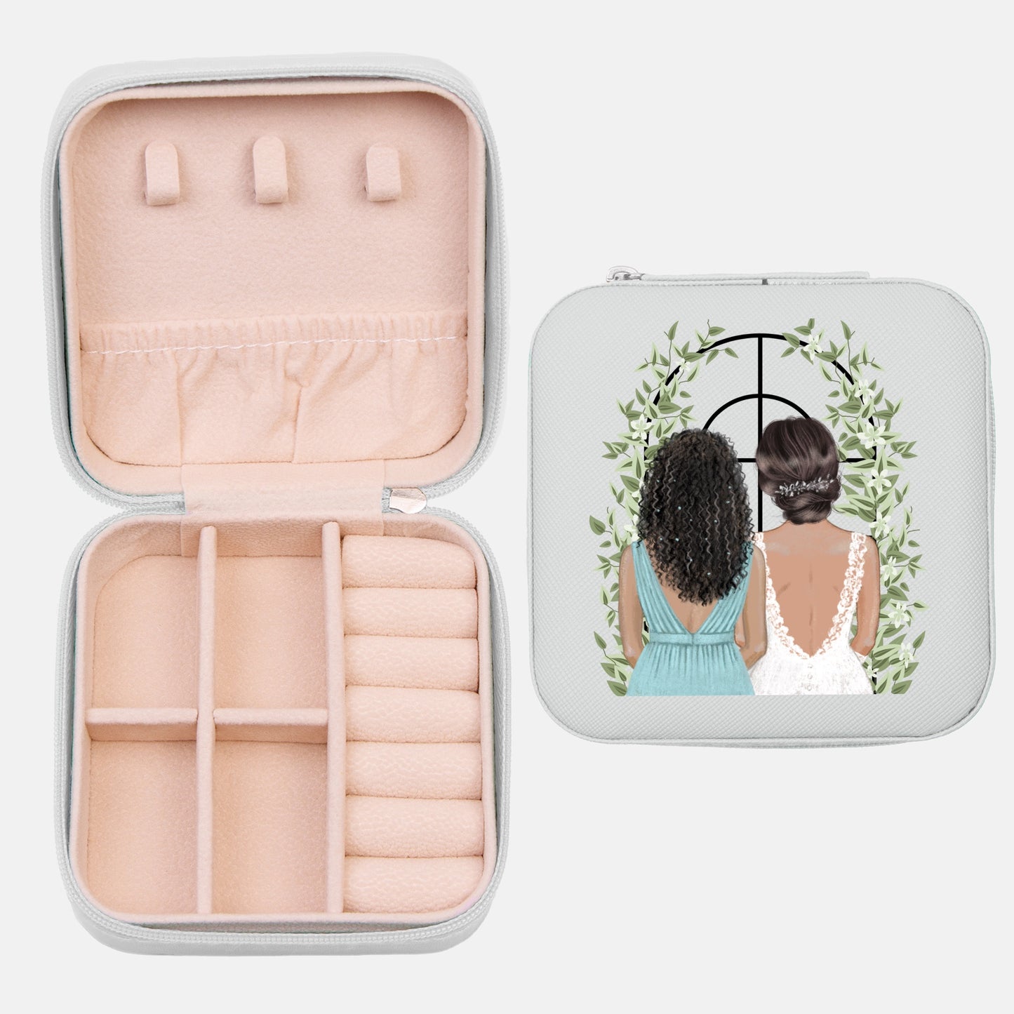 Bridesmaid #4 Jewelry Travel Case