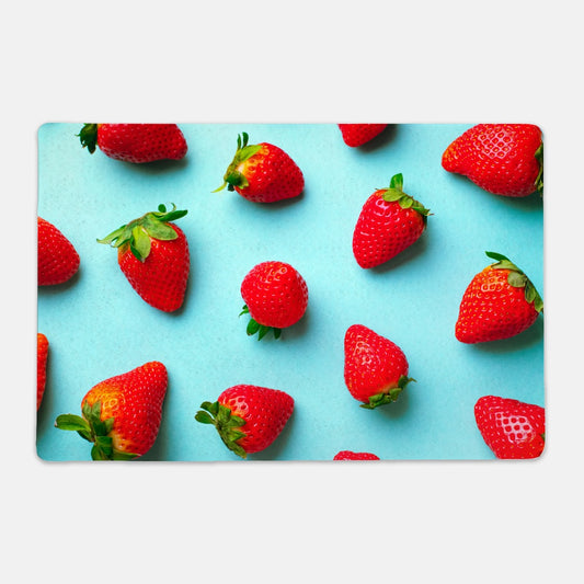 Strawberry Pet Mat - Rectangle