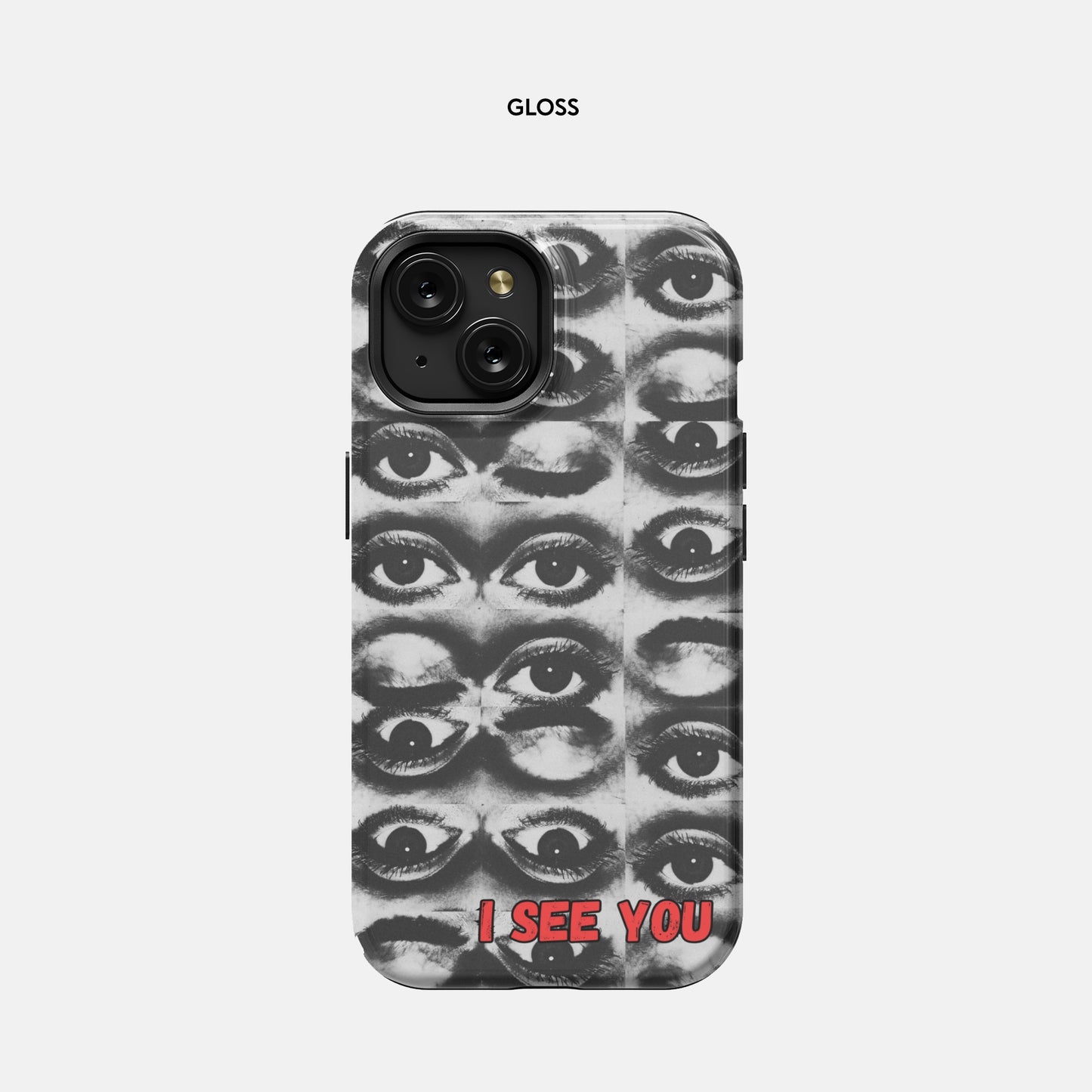 I See You Words iPhone 15 MagSafe Tough Case