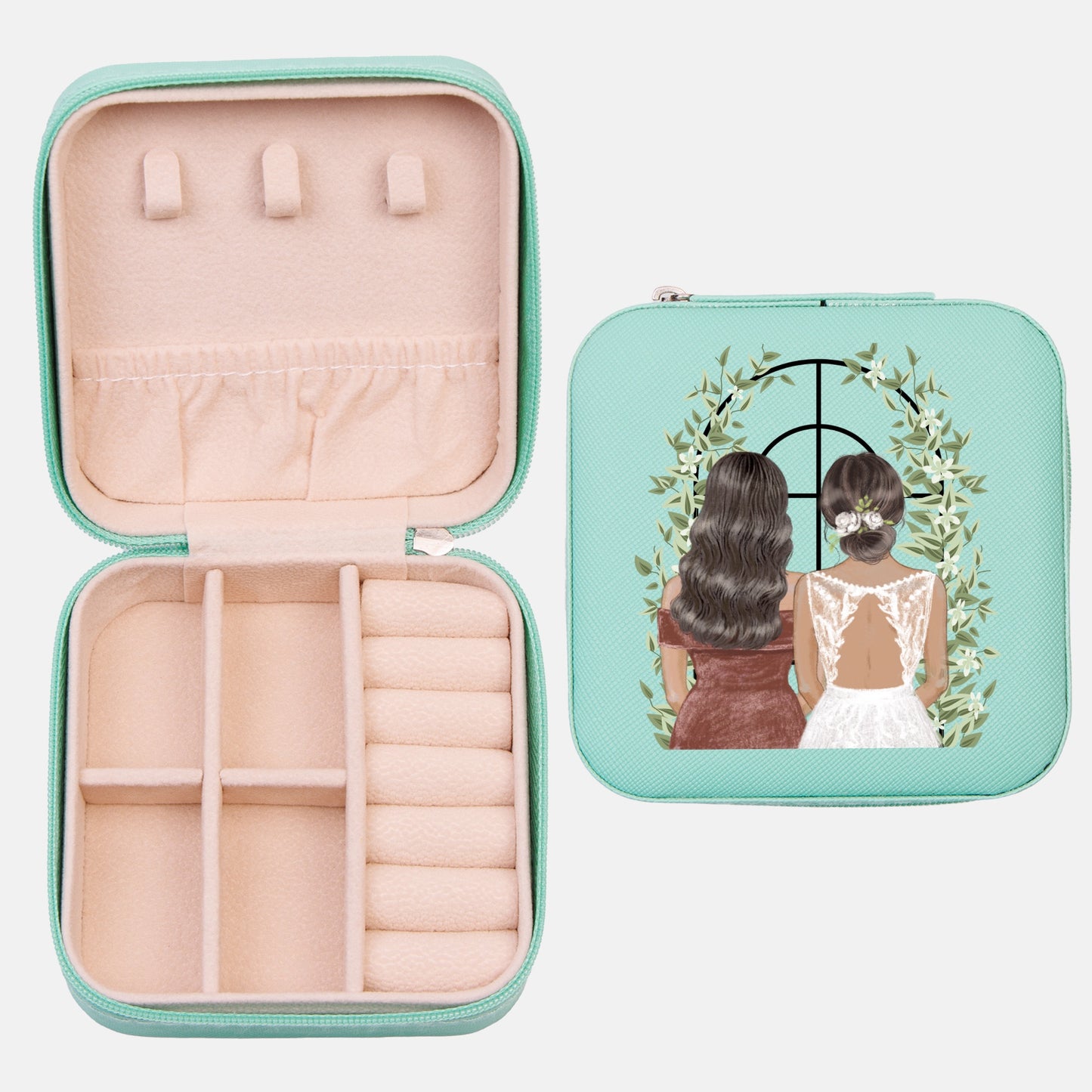 Bridesmaid #1 Jewelry Travel Case