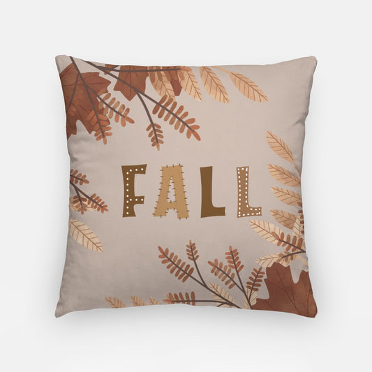 Fall Stitch Artisan Pillow Case 18 Inch