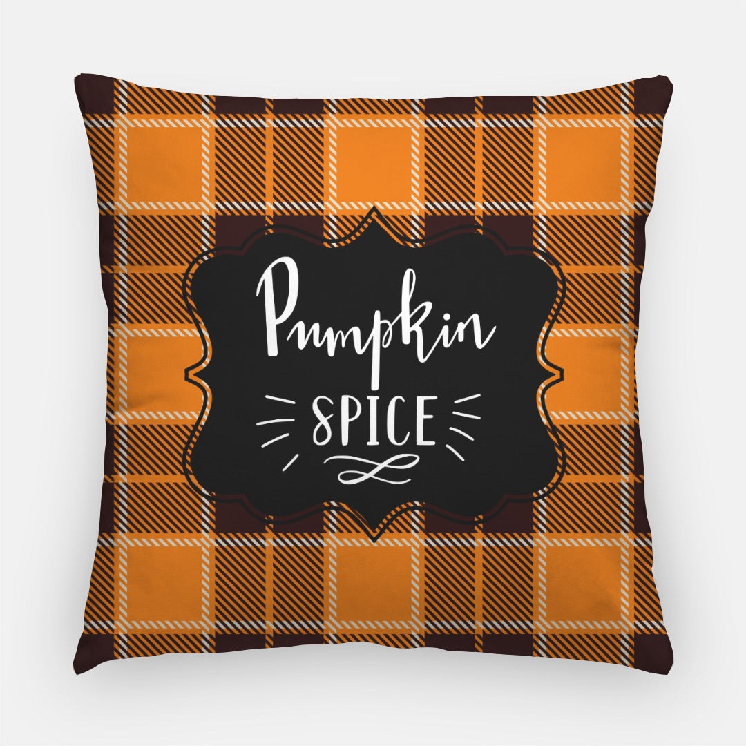 Pumpkin Spice Artisan Pillow Case 22 Inch