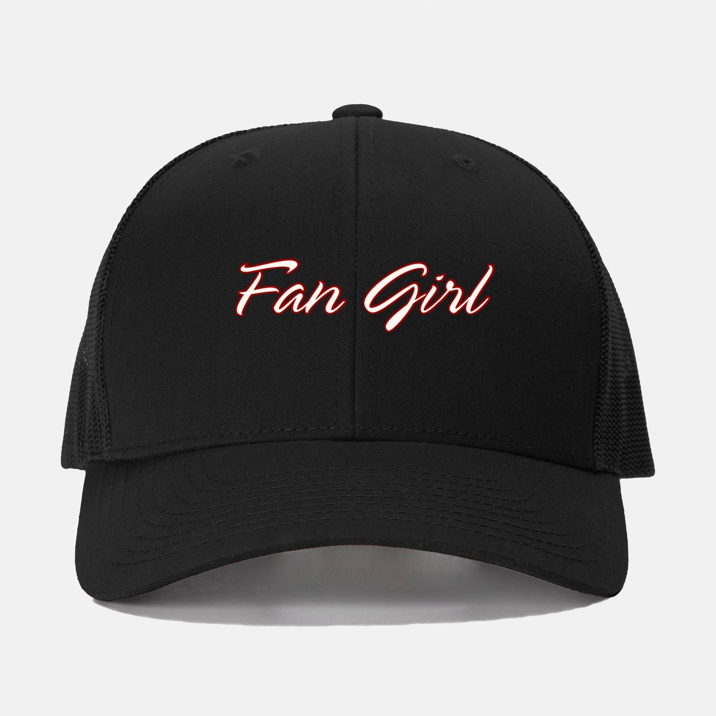 Fan Girl R/C Retro Trucker Hat Yupoong 6606