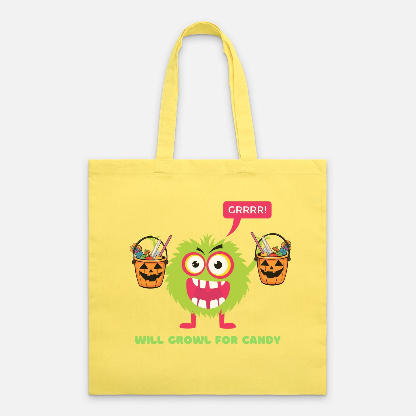 Growl For Candy Tote Bag