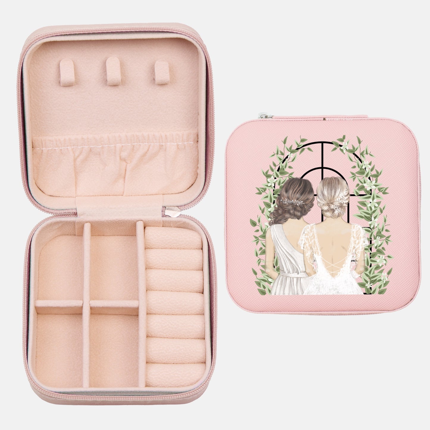 Bridesmaid #3 Jewelry Travel Case