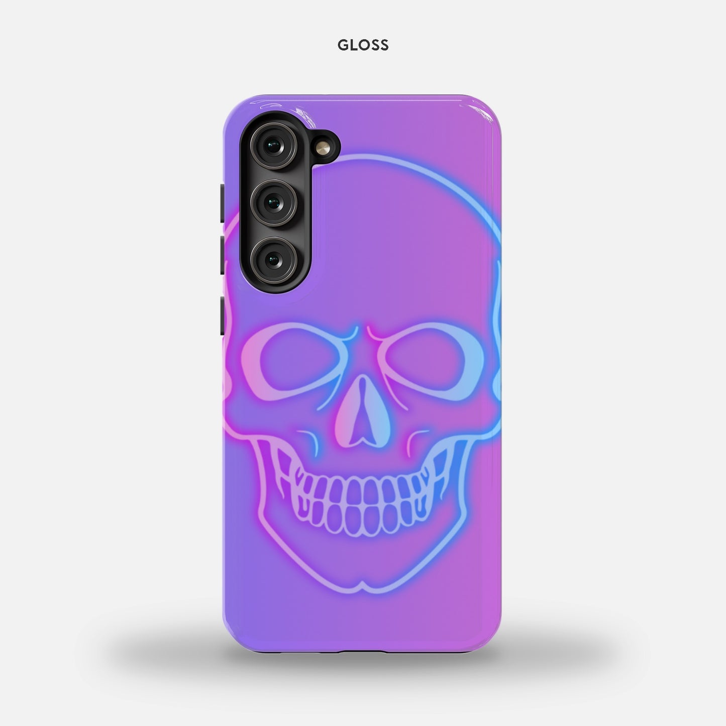 Neon Skeleton Samsung Galaxy S23 Plus Tough Case