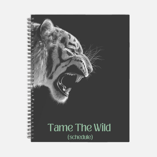 Tame The Wild Notebook Softcover Spiral 8.5 x 11