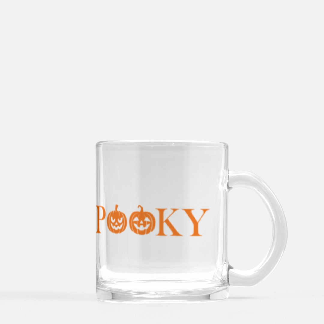 Spooky Halloween Glass Mug