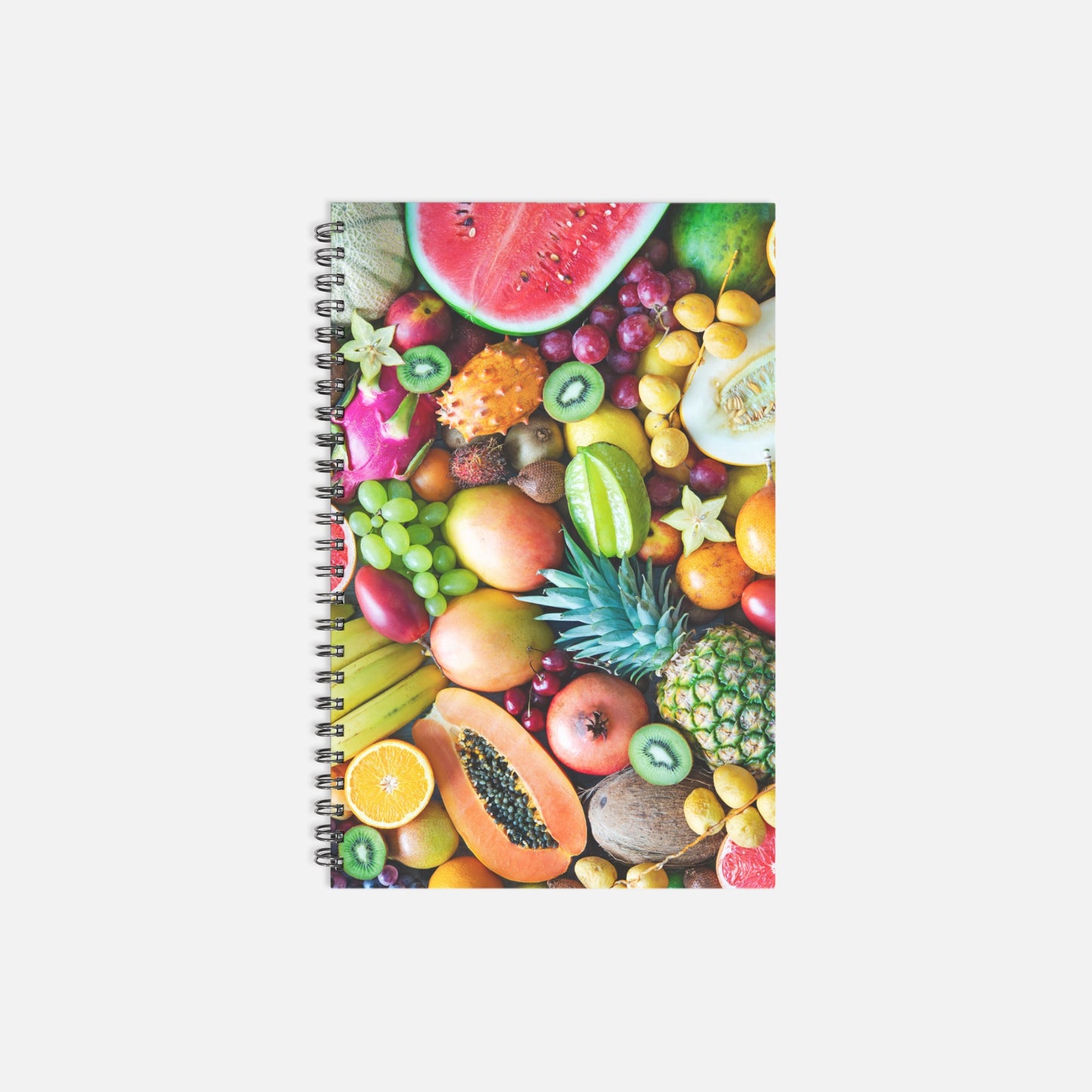 Fruits Recipe Hardcover Spiral Book 5.5 x 8.5