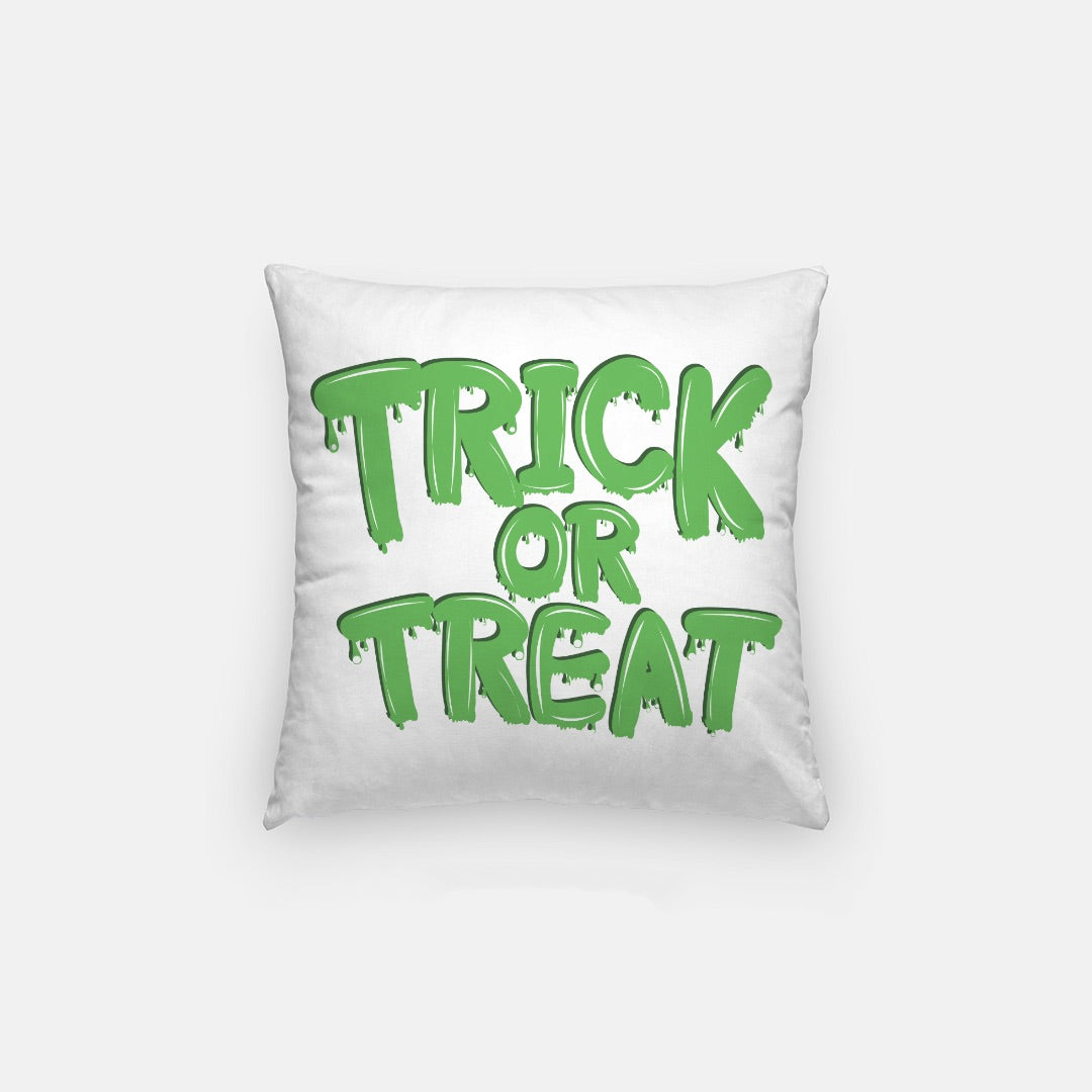 Trick Or Treat Artisan Pillow Case 14 Inch