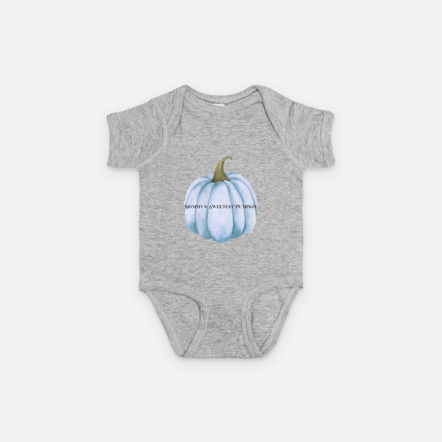 Mommy’s Pumpkin Blue Baby One Piece Rabbit Skins