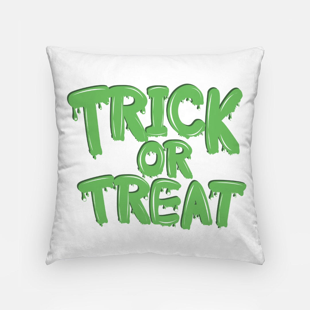 Trick Or Treat Artisan Pillow Case 18 Inch